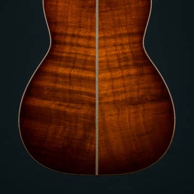 Santa Cruz 00 All Figured Koa Sunburst Custom Used (2023) image 5