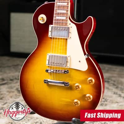 Gibson Les Paul Standard 50s Figured Electric Guitar - Iced Tea with Hardshell Case image 1