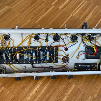 Original 1962 Fender Princeton Amp USA FULLERTON brownface image 24