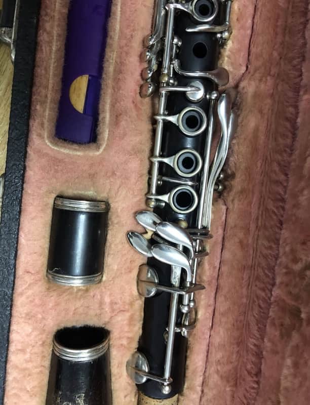 Rampone Cazzani Piccolo Eb clarinet , vintage made in Italy . image 1