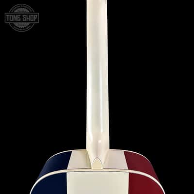 Martin Custom Shop OM Red/White/Blue Sitka/EIR w/Case image 11