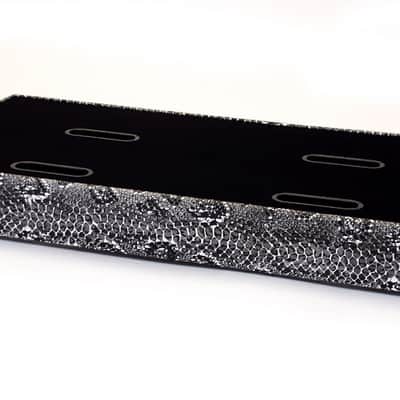BLACKBIRD 15x30 PEDALBOARD - WAY COOL CUSTOM INDIGO PYTHON TOLEX - PEDALBOARD ONLY, NO CASE - NEW! image 2