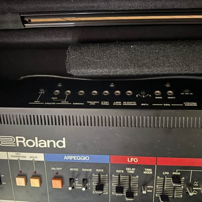 Roland Juno-60 61-Key Polyphonic Synthesizer 1982 - 1984 - Black image 8