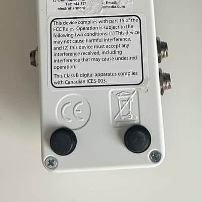 Electro-Harmonix Pitch Fork Polyphonic Pitch Shifter / Harmony Pedal 2014 - Present - Black / White / Red image 7