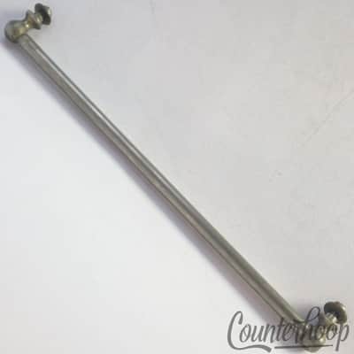 *Ludwig Tube Lug Nickel Bass Marching Snare Tenor Tom Drum 9" Leedy Vintage 20s image 2