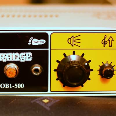 Orange OB1-500 500-Watt Bass Amp Head 2015 - Present - White image 5