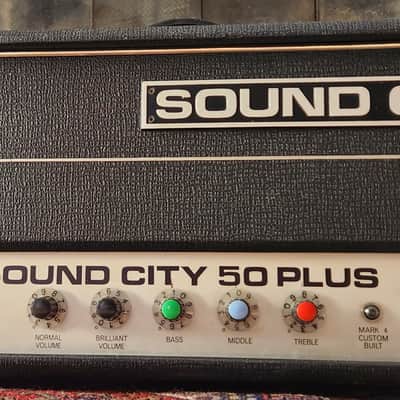 VINTAGE! Sound City (Dallas Arbiter) 50 Plus L50 Mk4 1970 England image 13