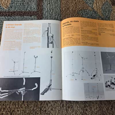 Vintage 1973 Premier Full-Line Drum Catalog! Rare, Original Case Candy, Paperwork! image 11