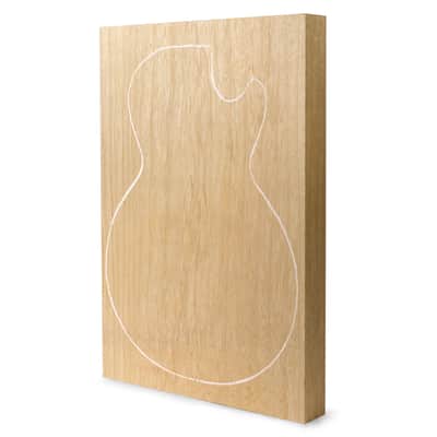 StewMac Korina (White Limba) 2-Piece Body Blank image 1