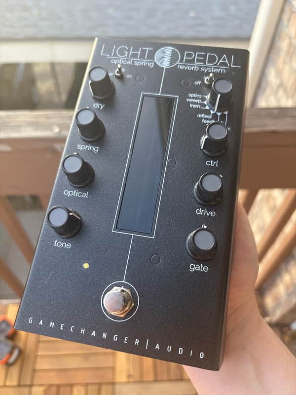 Gamechanger Audio Light Pedal Optical Spring Reverb 2020 - Black image 1