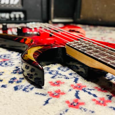 1980 B.C. Rich Son Of A Rich Bich Bass USA - Custom “Sorcerer” Finish w/ OHSC image 16