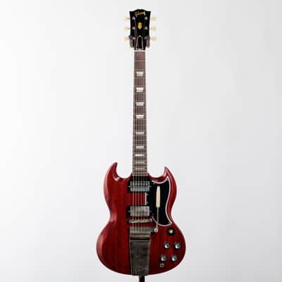 Gibson Custom 1964 SG Standard Reissue w/ Maestro Vibrola VOS, Cherry Red | Demo image 2