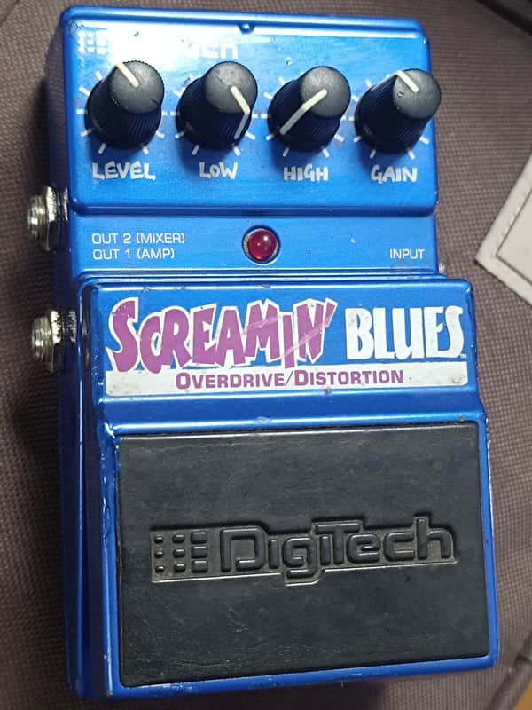 DigiTech Screamin' Blues OVERDRIVE 1990s - Blue image 1