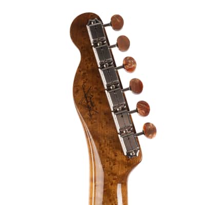 Used Fender Custom Shop Artisan Buckeye Double Esquire NOS - Aged Natural image 7