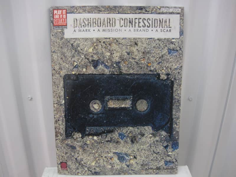 Dashboard Confessional A Mark A Mission A Brand A Scar Sheet Music Song Book Guitar Tab Tablature image 1