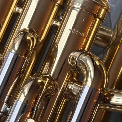 King 2280 4-Valve Euphonium Brass Lacquer image 6