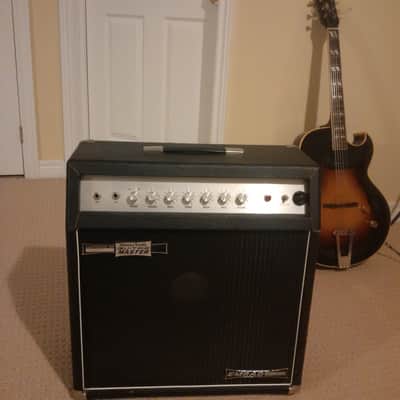 EMRAD Johnny Smith Master Amp, 70s Black & Silver image 1
