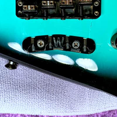 Warwick Dolphin Pro 1 / EARLY 1989 - 4 String / Seaglass Black Burst image 13
