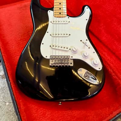 Fernandes Burny Custom Strat c 1970’s blackie original vintage mij Stratocaster japan matsumoku image 3