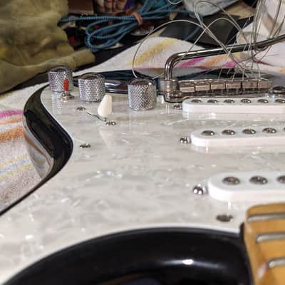 1992 USA G&L S-500, MFD pups, Sperzel Staggered Locking Tuner, Ships in Hard shell Case image 4