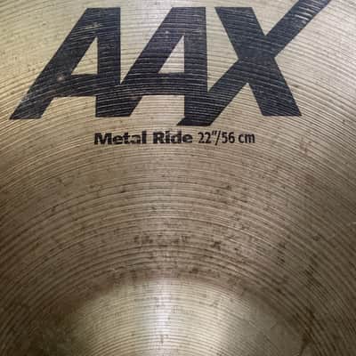 Sabian 22" AAX Metal Ride Cymbal 2002 - 2018 - Natural image 3