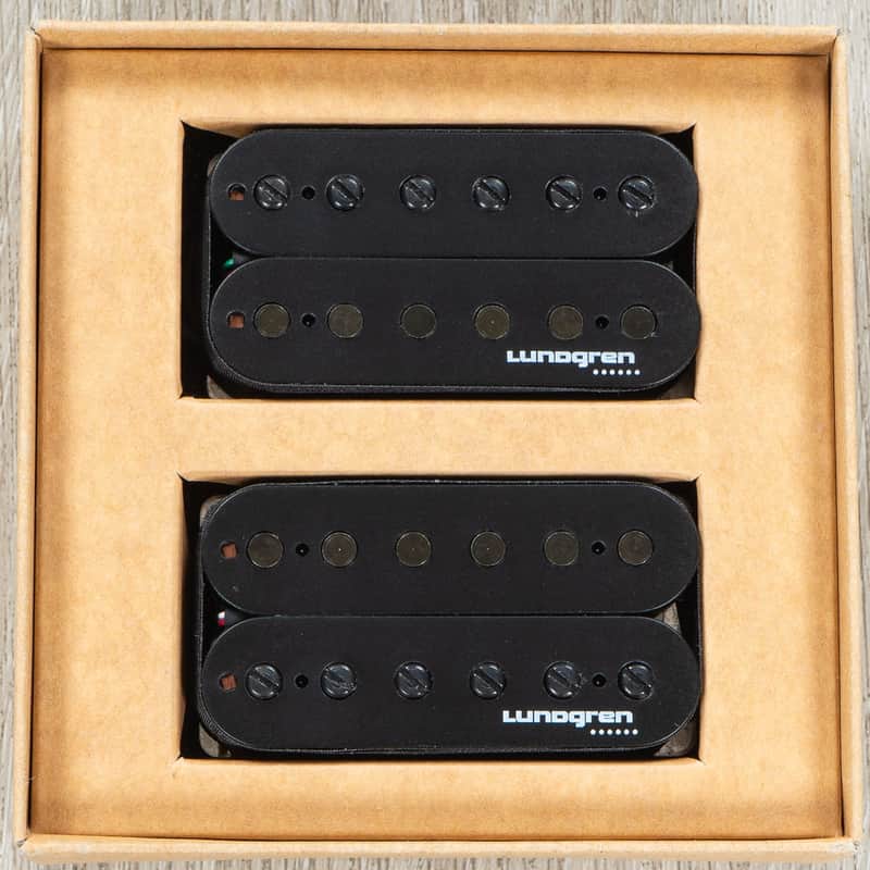 Lundgren The Anomaly 6 Per Nilsson Signature Humbucker Guitar Pickup Set, Black image 1