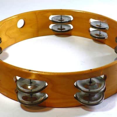 Ludwig 10” Headless Rock Tambourine Double Row 1960’s-1970’s image 8