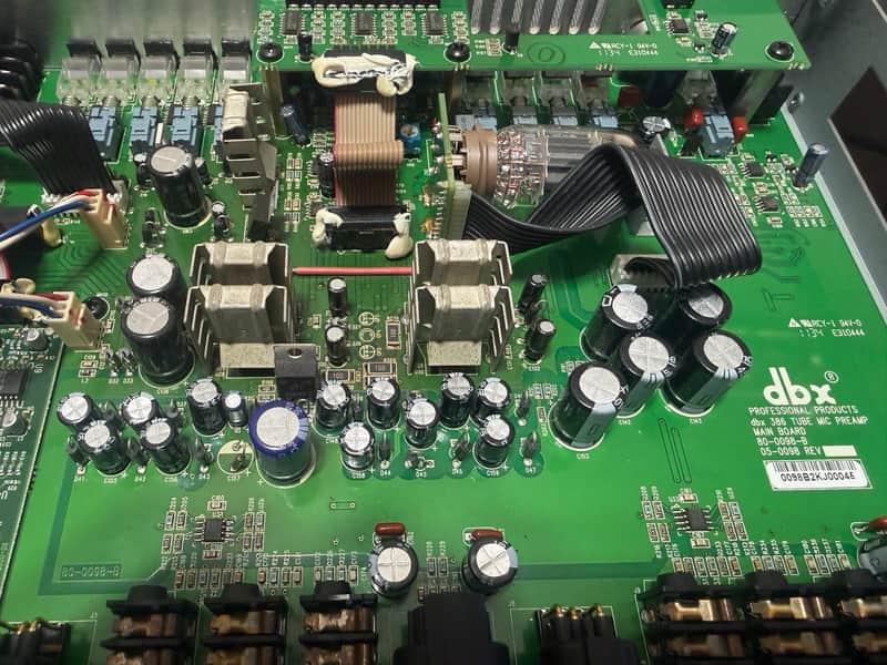 dbx 386 Dual Vaccuum Tube Preamp with Digital Out 2010s - Silver