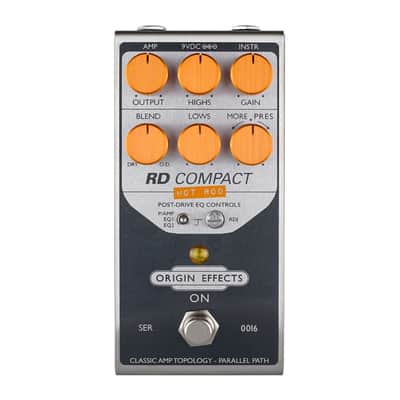 HAYASHI CRAFT Range Driver RD-406 Made in Japan Overdrive Pedal