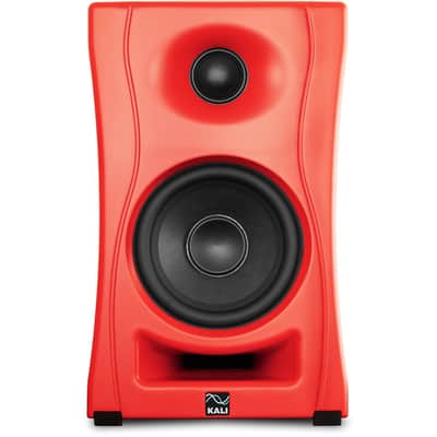 KALI AUDIO LP-UNF-R 4” Ultra Nearfield Powered Monitor System w/Bluetooth - Boundary Compensation EQ Settings - for Mixing, Recording, Audio Production - USB-C, TRS, RCA Inputs Red (Pair) image 5