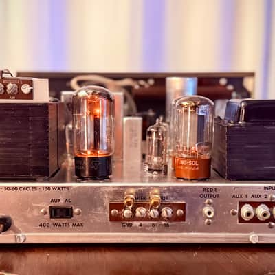 🎶✨ The Fisher Model 500 Mono Tube AM/FM Receiver w/ Original Wood Case — Fully Working, Serviced & Cleaned image 14