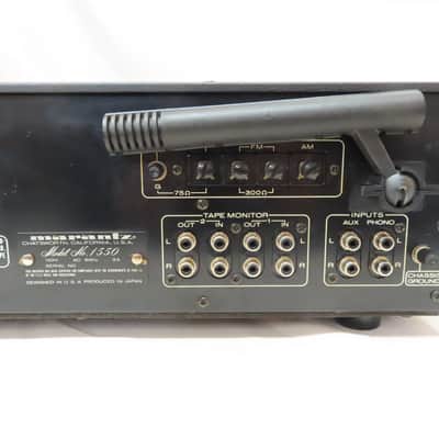 Vintage Marantz 1550 AM/FM Stereo Receiver - 50 Watts Per Channel image 8