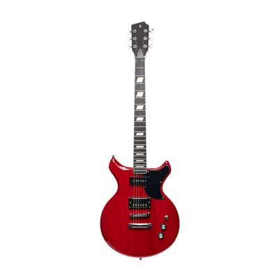 Stagg Silveray DC TCH Silveray series, DC model, Solid mahogany body & double cutaway image 2