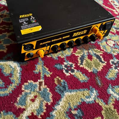 Markbass Little Mark 800 800-Watt Bass Amp Head 2010s - Black / Yellow image 5