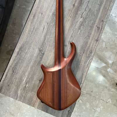 Warrior Signature 5 String Bass 2000s - Natural image 3