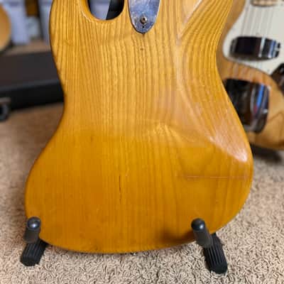 Vintage 1974 Fender Jazz Bass Loaded Body Natural Finish All Original! Trades Welcome! image 4