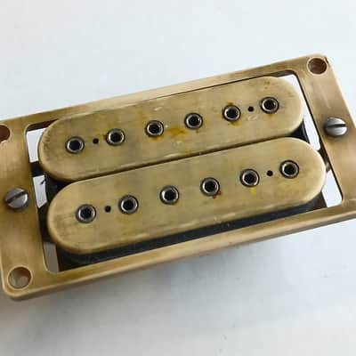 1980's Vintage DiMarzio DP100 Super Distortion Cream Humbucker Pickup 13.3k Ohms image 2