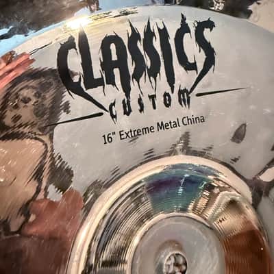 Meinl 16" Classics Custom Extreme Metal China 2013 - Present - Brilliant image 2