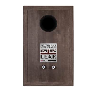 Leak: Sandwich 100 Bookshelf Speakers - Walnut / Pair image 4