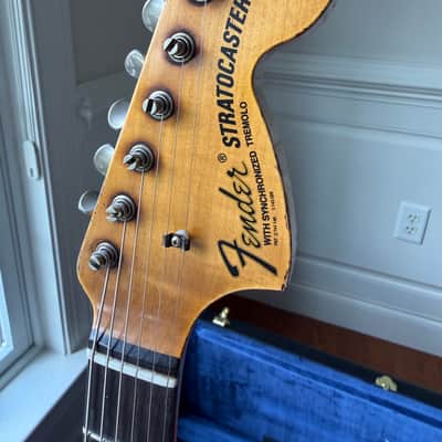 2025 Fender Custom Shop Stratocaster Pro SR25 Super Heavy Relic - Aged Lake Placid Blue image 8