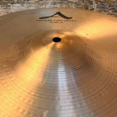 Fantastic ZILDJIAN 19” Medium Thin Crash Bendable Edges! CLEAN! Great Sounding One! 1674 g Don’t Pay $380!! image 5