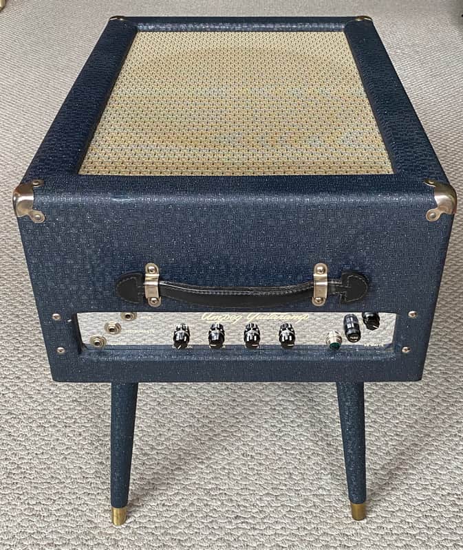 Ampeg  JS 35 Johnny Smith fountain of sound 1958 Blue image 1