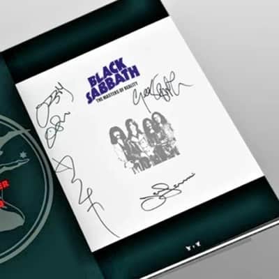 Black Sabbath's Signed Masters of Reality Super Deluxe Metal Book /200 PRE-ORDER image 2