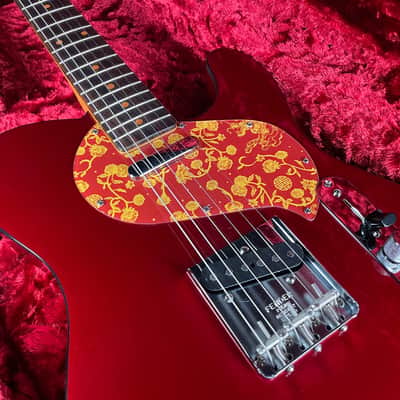 Fender Limited Edition Raphael Saadiq Telecaster w/HSC - Dark Metallic Red (2023) image 3