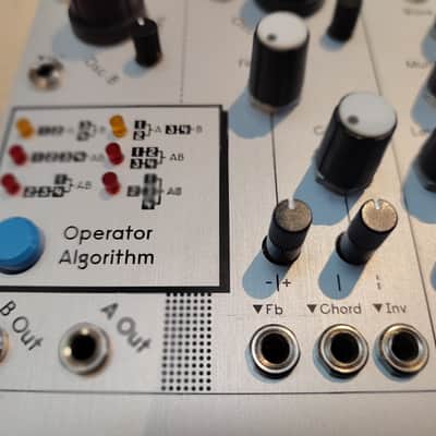 ALM/Busy Circuits ALM011 Akemie's Castle FM Dual VCO Eurorack Synth Module 2015 - Present - Silver image 3