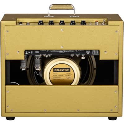 NEW! Gibson Falcon 20 1x12 Combo - 12 Watts - Bizarre Guitar 50th Anniversary Limited Edition - Gold Top Vinyl Oxblood Grille - Celestion Creamback Speaker - Authorized Dealer - Super Limited image 2