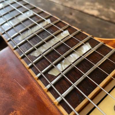 Gibson Les Paul Yamano Standard Faded Non Chambered 1st Year 2005 Figured Heritage Cherry Sunburst w/ OHSC & Docs image 10