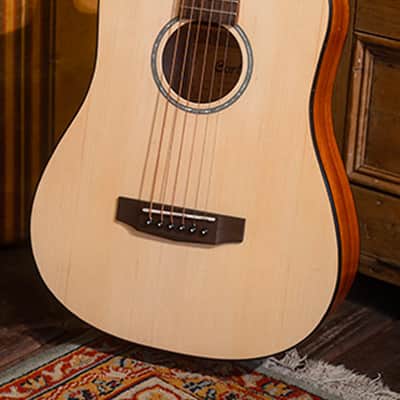 Cort ADMINIOP Standard Series Dreadnought 3/4 Size Mahogany Neck 6-String Acoustic Guitar w/Gig Bag image 10