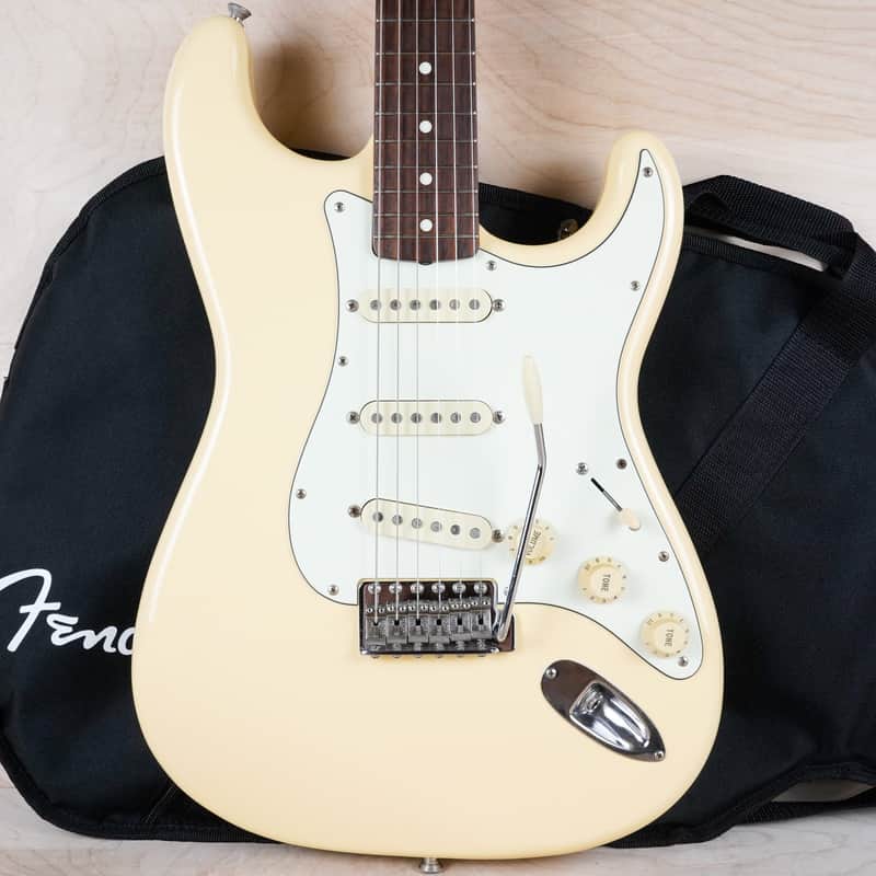 Fender Traditional '60s Stratocaster MIJ 2018 Vintage White Limited Run Made in Japan w/ Bag image 1