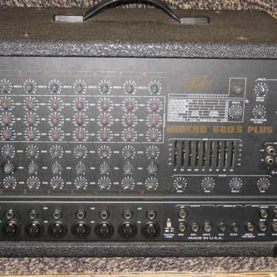 Peavey XRD 680S Plus 600 Watt 8 Channel Stereo Powered Mixer w/ Effects image 1